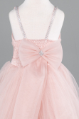 Short Rose Colored Girl Dress ABK2568