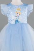 Short Blue Girl Dress ABK2576