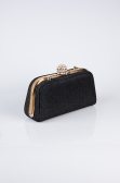 Black Silvery Night Bag KC129