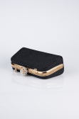 Black Silvery Night Bag KC129