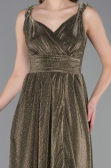 Long Gold Prom Gown ABU6045