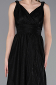 Long Black Prom Gown ABU6045