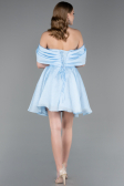 Short Light Blue Cocktail Dress ABK2604