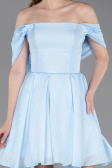 Short Light Blue Cocktail Dress ABK2604