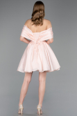 Short Powder Color Cocktail Dress ABK2604