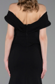 Long Black Mermaid Prom Dress ABU6046