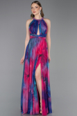 Long Fuchsia Evening Dress ABU6048