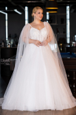 Long White Wedding Dress ABG143