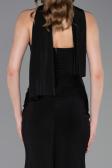 Long Black Prom Gown ABU6051