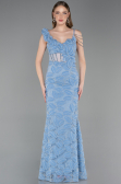 Long Indigo Evening Dress ABU6059