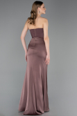 Long Copper Satin Prom Gown ABU6061