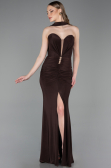 Long Brown Prom Gown ABU6051