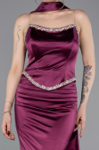 Long Plum Prom Gown ABU6079