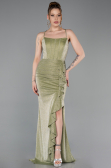 Long Oil Green Prom Gown ABU6082