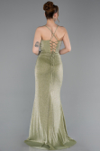 Long Oil Green Prom Gown ABU6082
