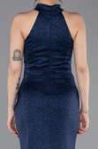 Long Navy Blue Evening Dress ABU6083