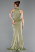 Long Oil Green Evening Dress ABU6083