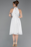 Short White Cocktail Dress ABK2612