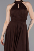 Short Brown Cocktail Dress ABK2612