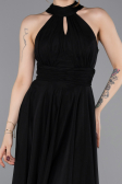 Short Black Cocktail Dress ABK2612