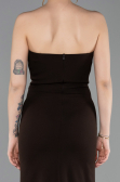 Long Brown Mermaid Prom Dress ABU6092