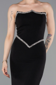 Long Black Mermaid Prom Dress ABU6092