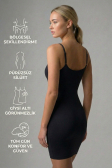 Black Dress Slip EM508