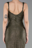 Long Olive Drab Prom Gown ABU6105