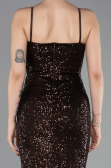 Long Navy Blue Prom Gown ABU6106