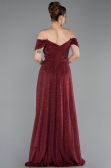 Long Burgundy Evening Dress ABU6107
