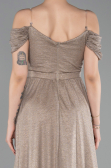 Long Gold Evening Dress ABU6107