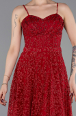 Long Red Evening Dress ABU6108