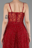 Long Red Evening Dress ABU6108