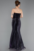 Long Purple Prom Gown ABU6111