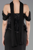 Long Black Evening Dress ABU6094