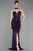 Long Purple Evening Dress ABU6112