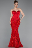 Long Red Evening Dress ABU6114