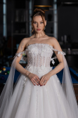 Long White Wedding Dress ABG192
