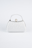 Silver Patterned Night Bag KC752