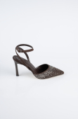 Brown Stony Evening Shoe AB2101