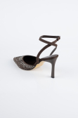 Brown Stony Evening Shoe AB2101