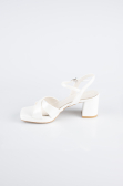 White Leather Evening Shoe ABD2114