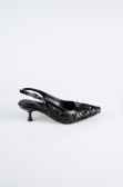 Black Scaly Stiletto ABP2107