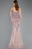 Long Lavender Haute Couture Dress ABU6116