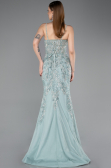 Long Mint Haute Couture Dress ABU6116