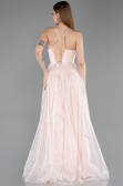 Long Powder Color Prom Gown ABU6123