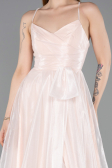 Long Powder Color Prom Gown ABU6123