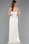 Long Beige Prom Gown ABU6127