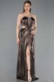 Long Brown Prom Gown ABU6127