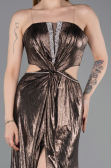 Long Brown Prom Gown ABU6127